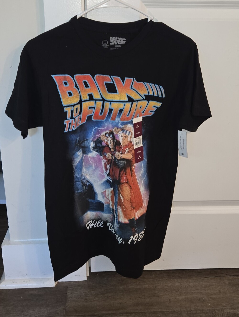 Back to the Future Kids Graphic Tee - Black